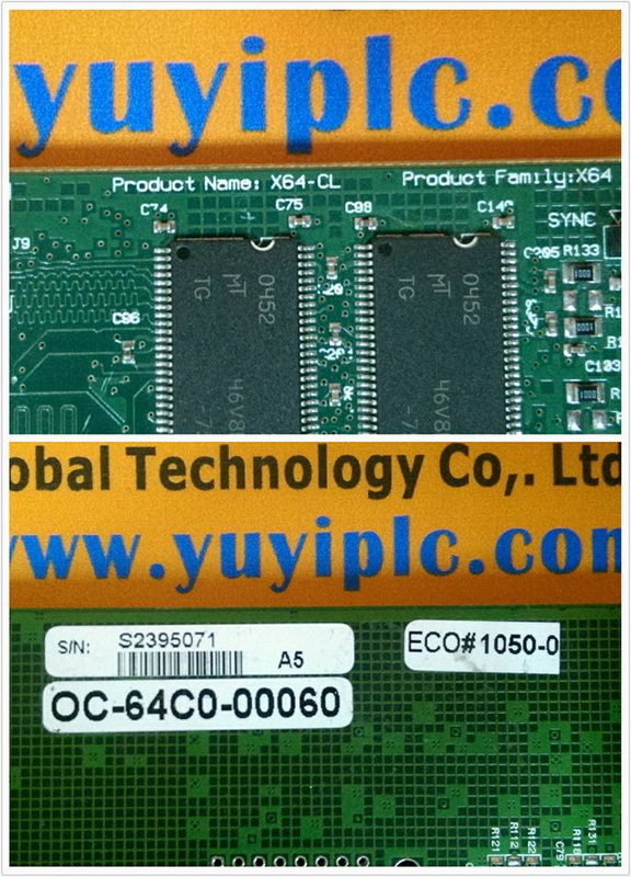 DALSA CORECO X64CL OC64C000060 A5 FRAME GRABBER PLC DCS SERVO